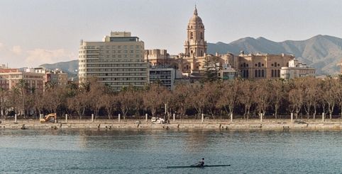 Der Hafen von Malaga